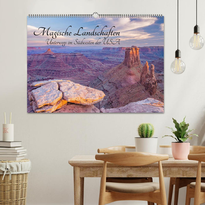Magical landscapes - traveling in the southwest of the USA (CALVENDO wall calendar 2024) 