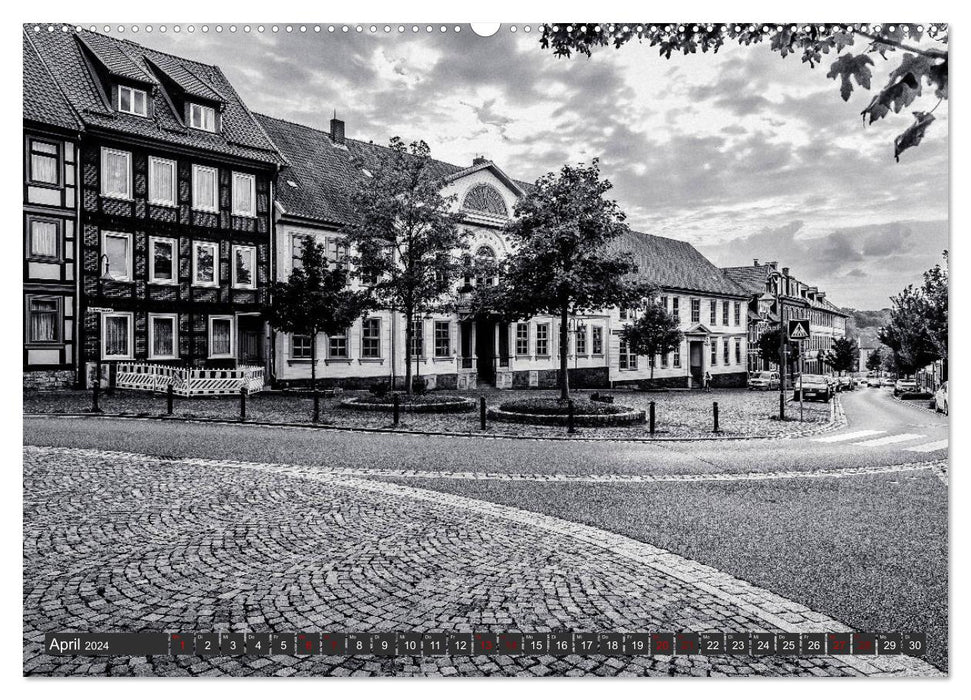 Ein Blick auf Osterode am Harz (CALVENDO Premium Wandkalender 2024)