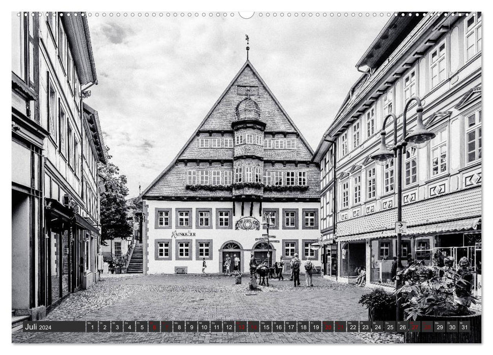 Ein Blick auf Osterode am Harz (CALVENDO Premium Wandkalender 2024)