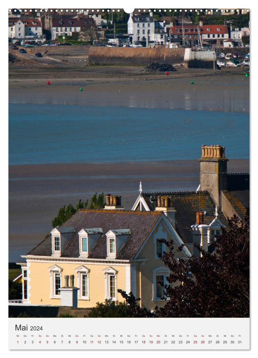 Channel Islands - Jersey Guernsey Sark (CALVENDO Wall Calendar 2024) 