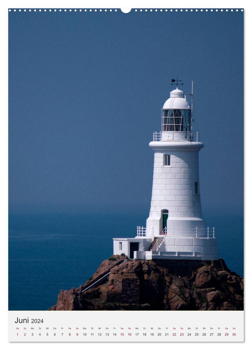 Channel Islands - Jersey Guernsey Sark (CALVENDO Wall Calendar 2024) 