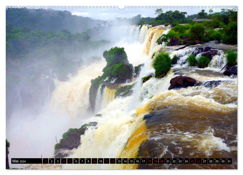 Argentinien - Von Iguazu bis Feuerland (CALVENDO Wandkalender 2024)