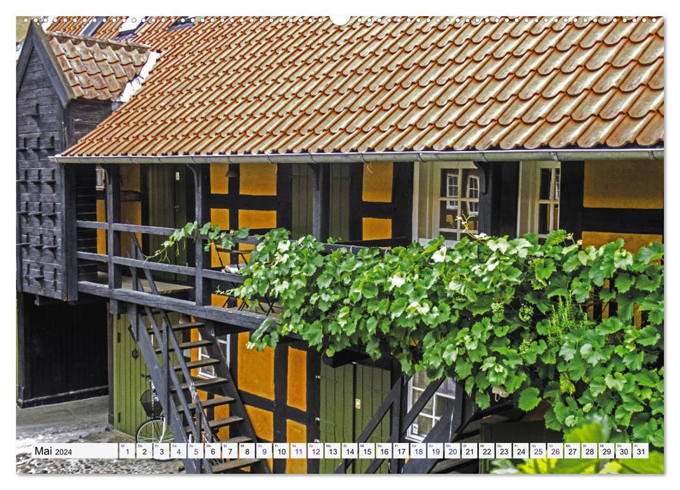 Aarhus: City of Smiles - Cultural Capital of Denmark (CALVENDO Premium Wall Calendar 2024) 