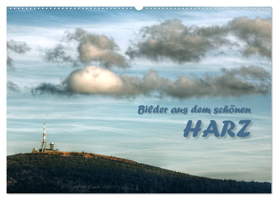 Pictures from the beautiful Harz (CALVENDO wall calendar 2024) 