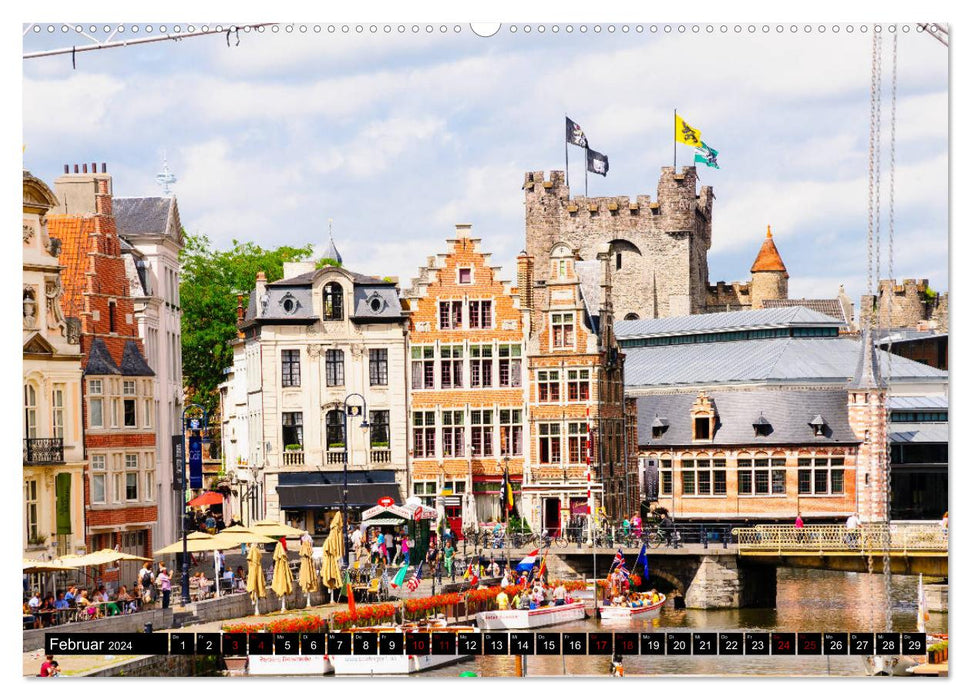 Belgium - incredibly beautiful! (CALVENDO wall calendar 2024) 