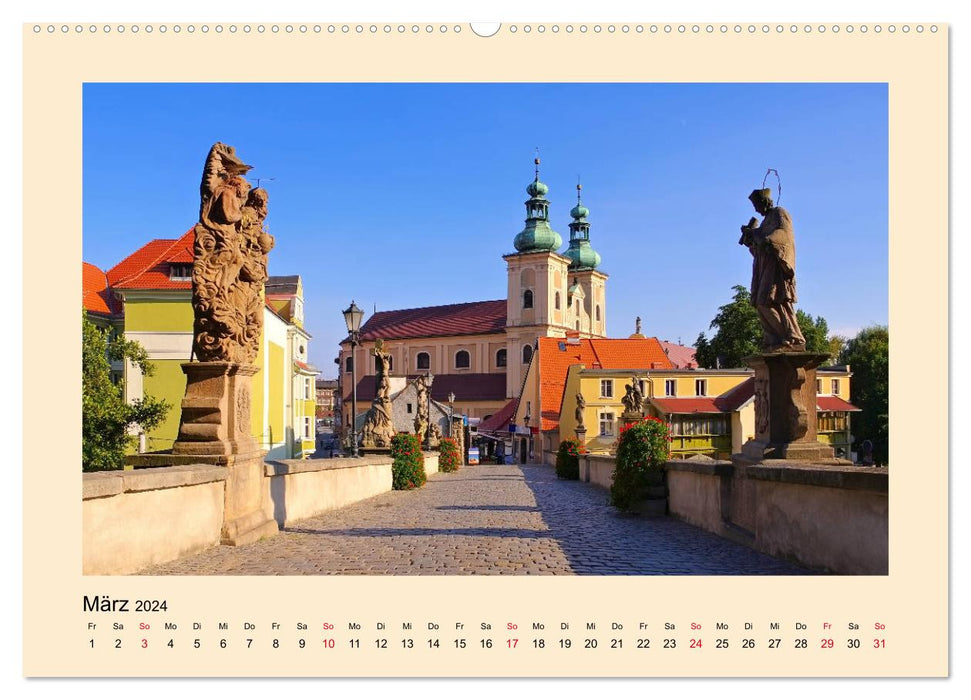 Grafschaft Glatz - Discoveries in the Glatz Cauldron (CALVENDO Premium Wall Calendar 2024) 