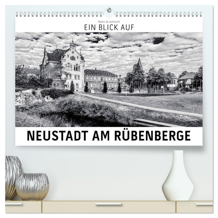 Ein Blick auf Neustadt am Rübenberge (CALVENDO Premium Wandkalender 2024)