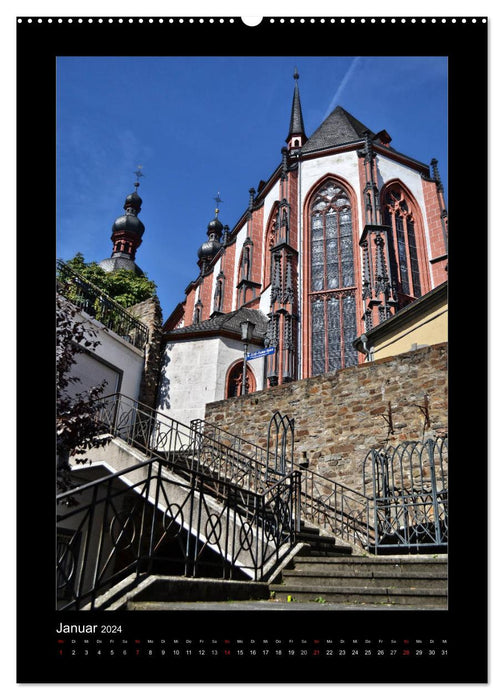 Koblenz Blick Winkel (Calendrier mural CALVENDO 2024) 