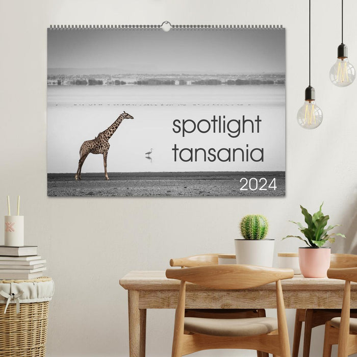 spotlight tansania (CALVENDO Wandkalender 2024)