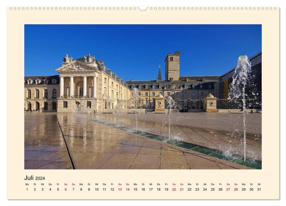 Burgundy - The Green Heart of France (CALVENDO Premium Wall Calendar 2024) 