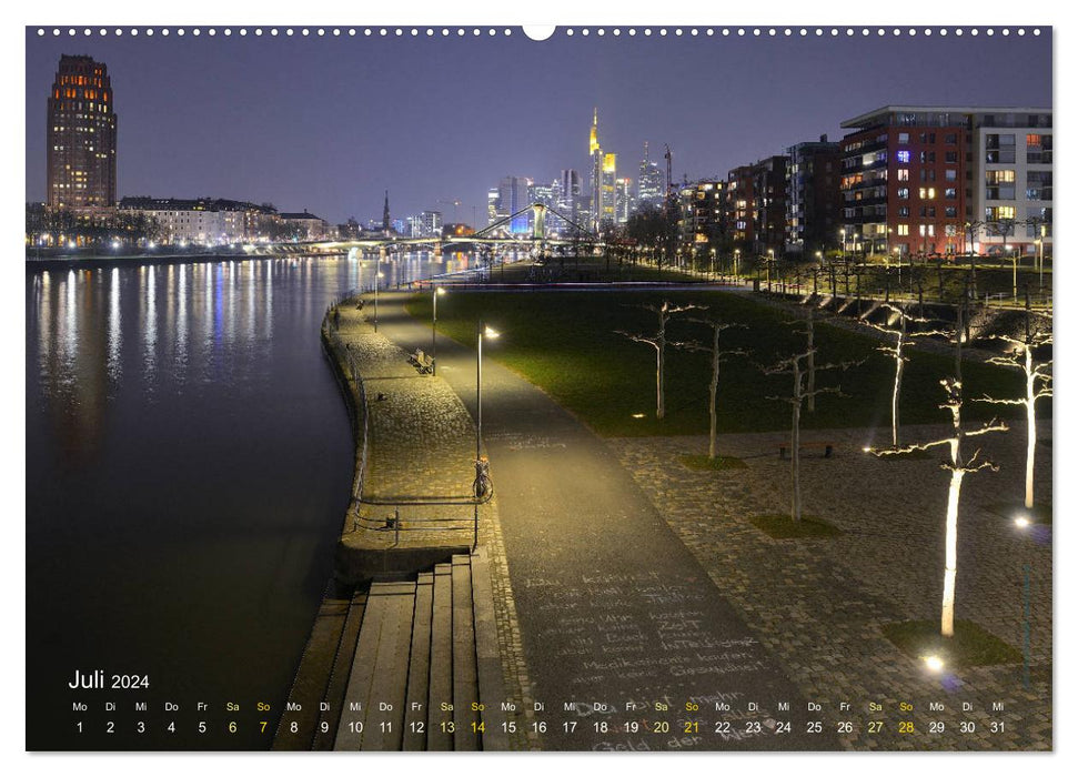 Faszinierendes Frankfurt - Impressionen aus der Mainmetropole (CALVENDO Premium Wandkalender 2024)