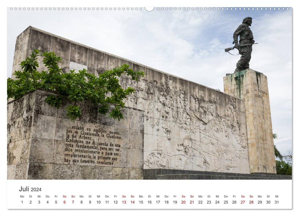 Cartes postales de Cuba (Calendrier mural CALVENDO Premium 2024) 