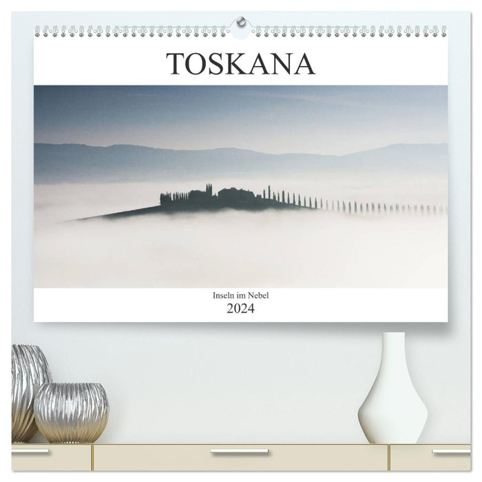 Tuscany - Islands in the Fog (CALVENDO Premium Wall Calendar 2024) 