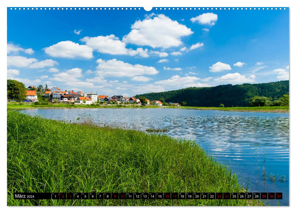 Autour de l'Edersee (calendrier mural CALVENDO 2024) 