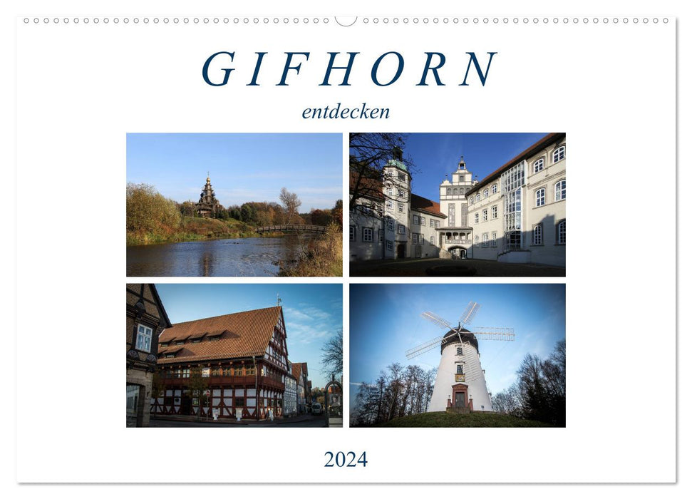 Gifhorn entdecken (CALVENDO Wandkalender 2024)