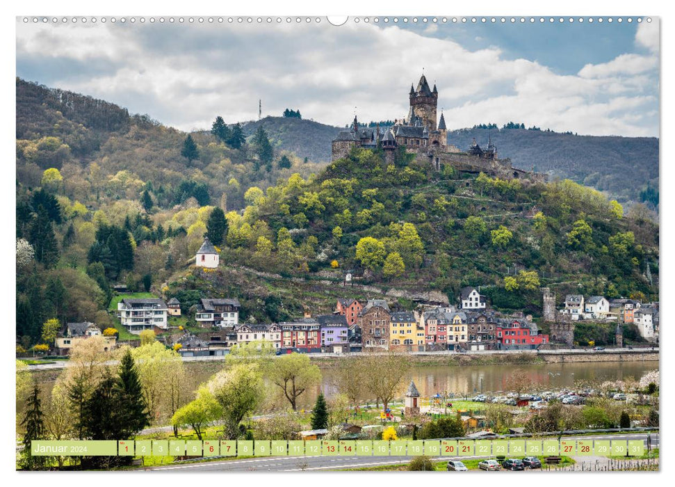 Moselle landscapes (CALVENDO wall calendar 2024) 
