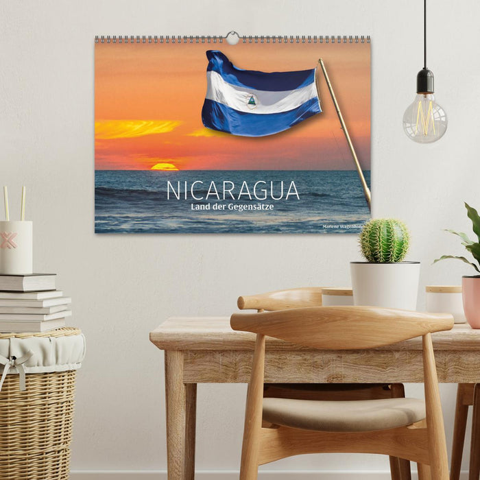 Nicaragua - Land der Gegensätze (CALVENDO Wandkalender 2024)