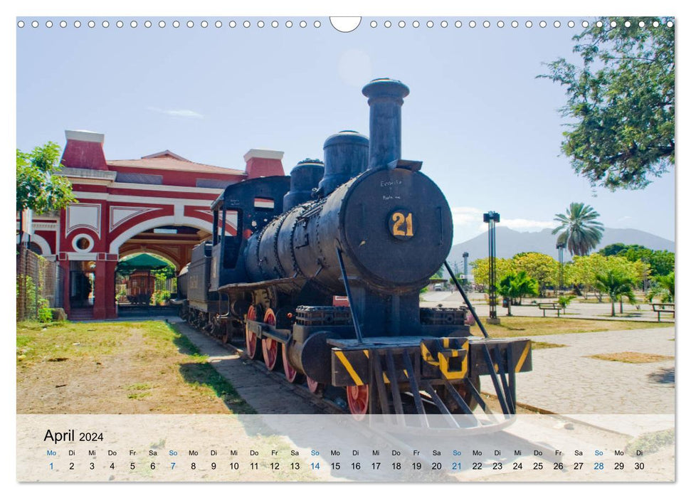 Nicaragua - Land of Contrasts (CALVENDO Wall Calendar 2024) 