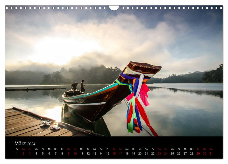 Thailand - A picture journey through the land of smiles (CALVENDO wall calendar 2024) 