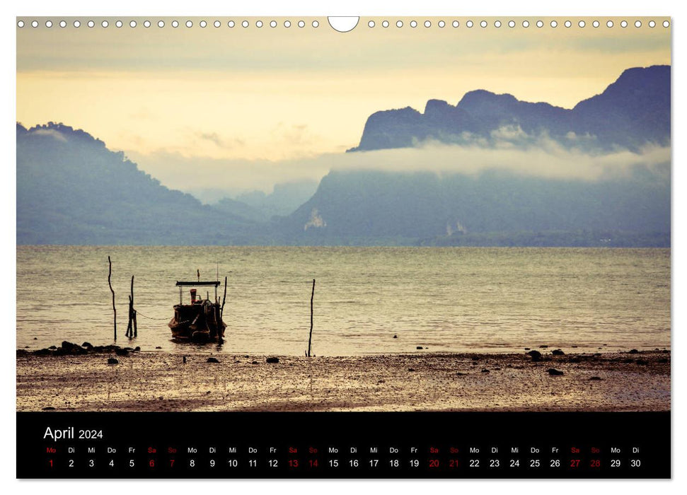 Thailand - Eine Bilderreise durch das Land des Lächelns (CALVENDO Wandkalender 2024)