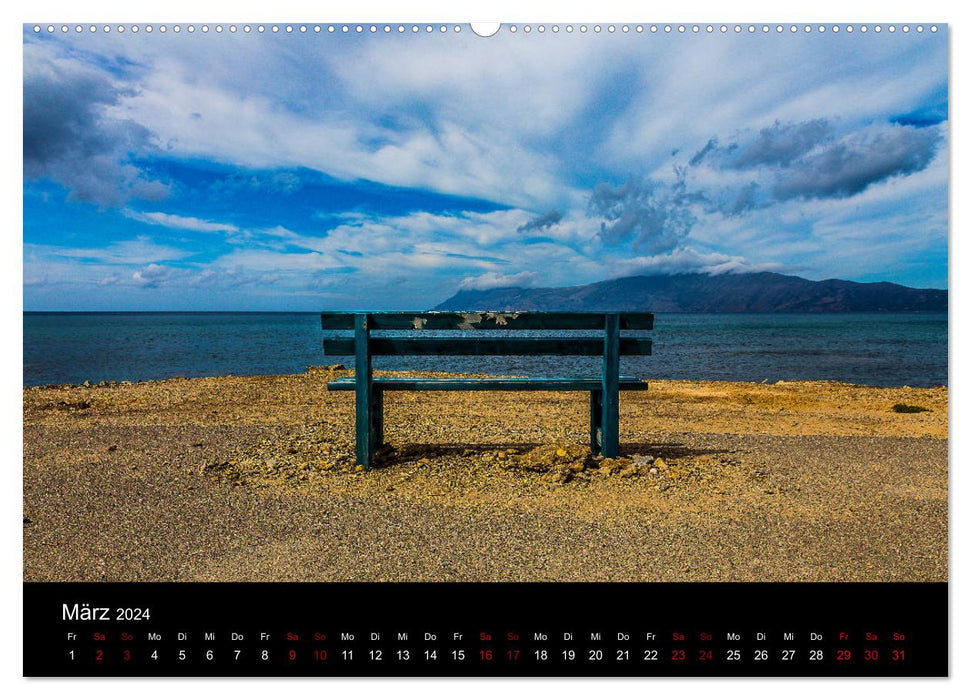 Travel destinations in Greece (CALVENDO wall calendar 2024) 