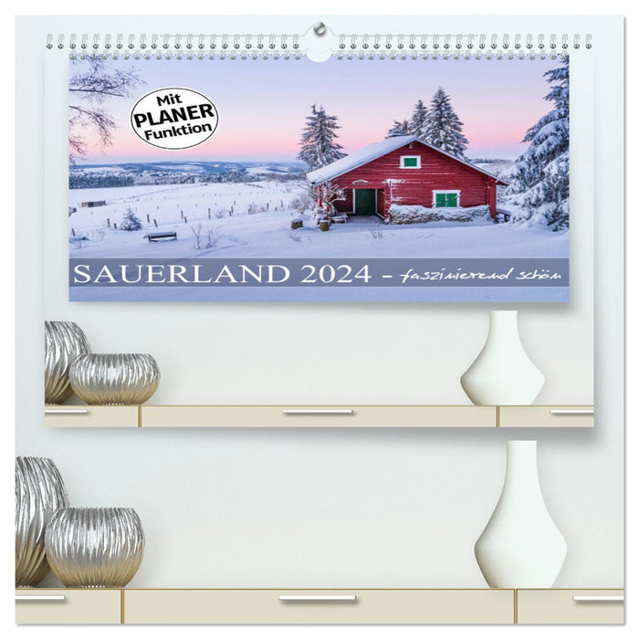Sauerland - fascinatingly beautiful (CALVENDO Premium Wall Calendar 2024) 