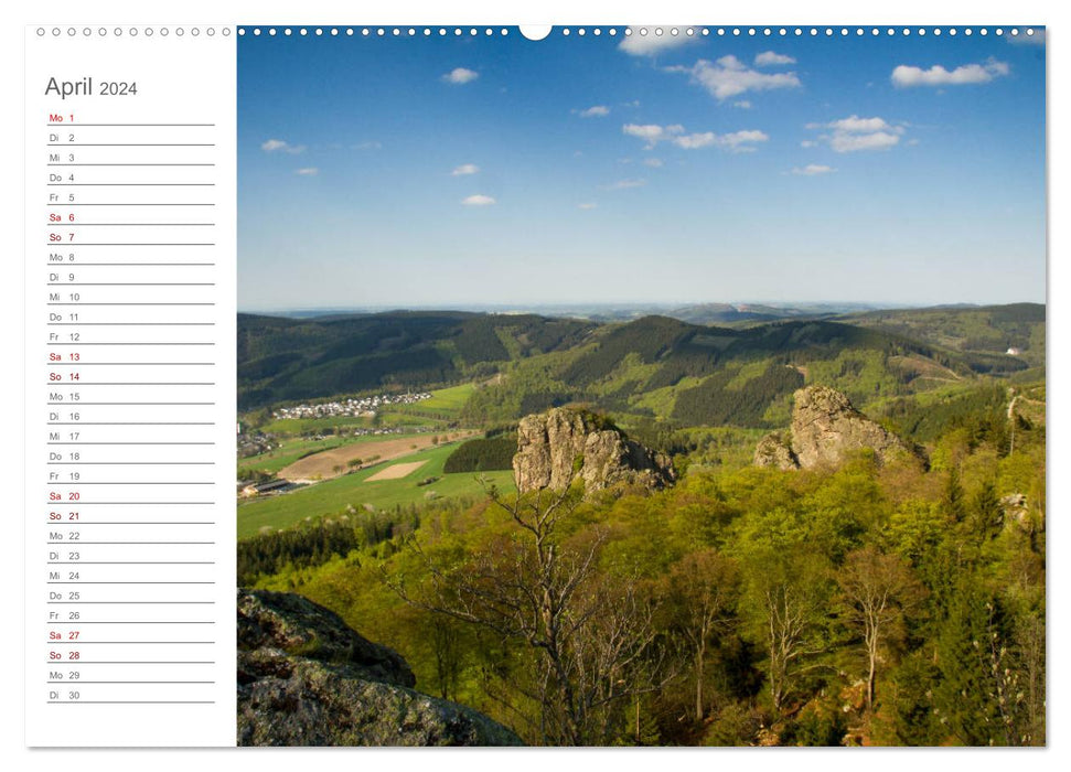 Sauerland - faszinierend schön (CALVENDO Premium Wandkalender 2024)