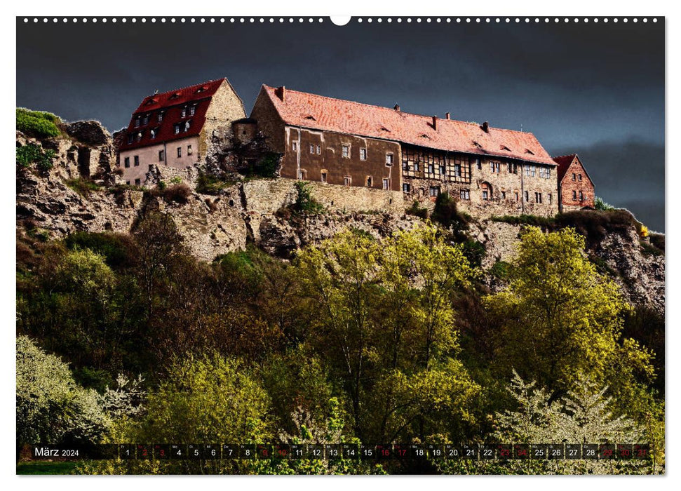 Castles - Mysterious Middle Ages (CALVENDO Premium Wall Calendar 2024) 