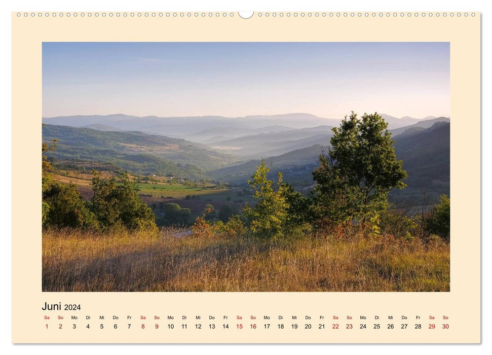 Corbieres - Bergland der Katharer (CALVENDO Premium Wandkalender 2024)