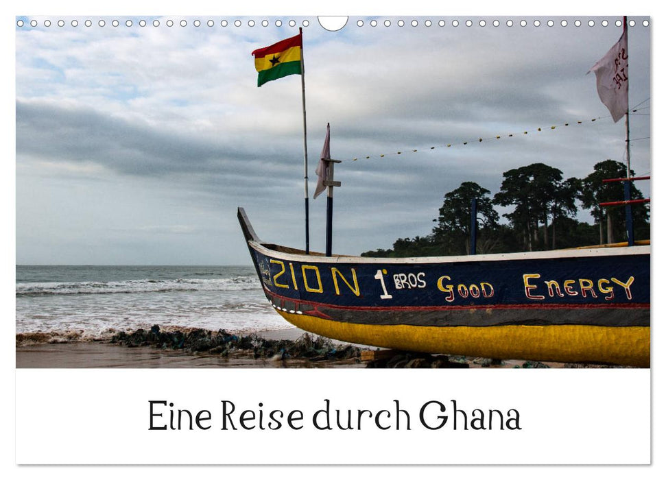 Eine Reise durch Ghana (CALVENDO Wandkalender 2024)