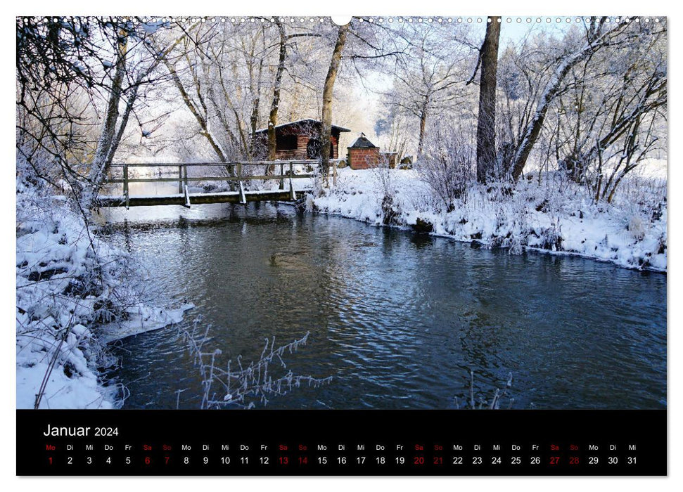 Enchanted North Hesse (CALVENDO Premium Wall Calendar 2024) 