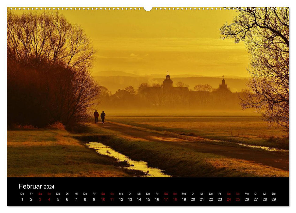 Enchanted North Hesse (CALVENDO Premium Wall Calendar 2024) 