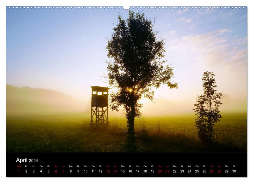 Enchanted North Hesse (CALVENDO Premium Wall Calendar 2024) 