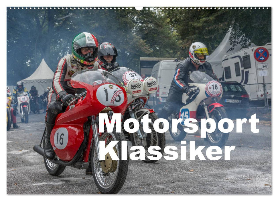 Motorsport classics (CALVENDO wall calendar 2024) 