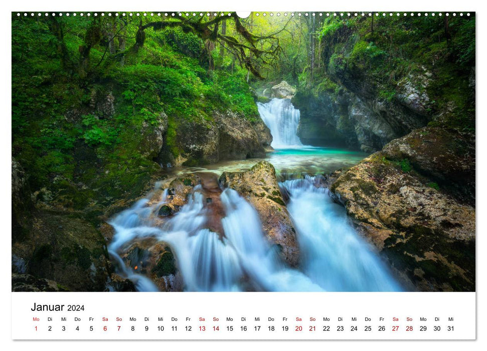 Countries of the Adriatic (CALVENDO Premium Wall Calendar 2024) 