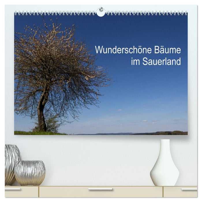 Beautiful trees in the Sauerland (CALVENDO Premium Wall Calendar 2024) 