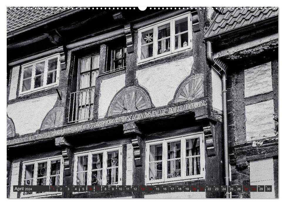 Une vue de Nienburg an der Weser (calendrier mural CALVENDO 2024) 