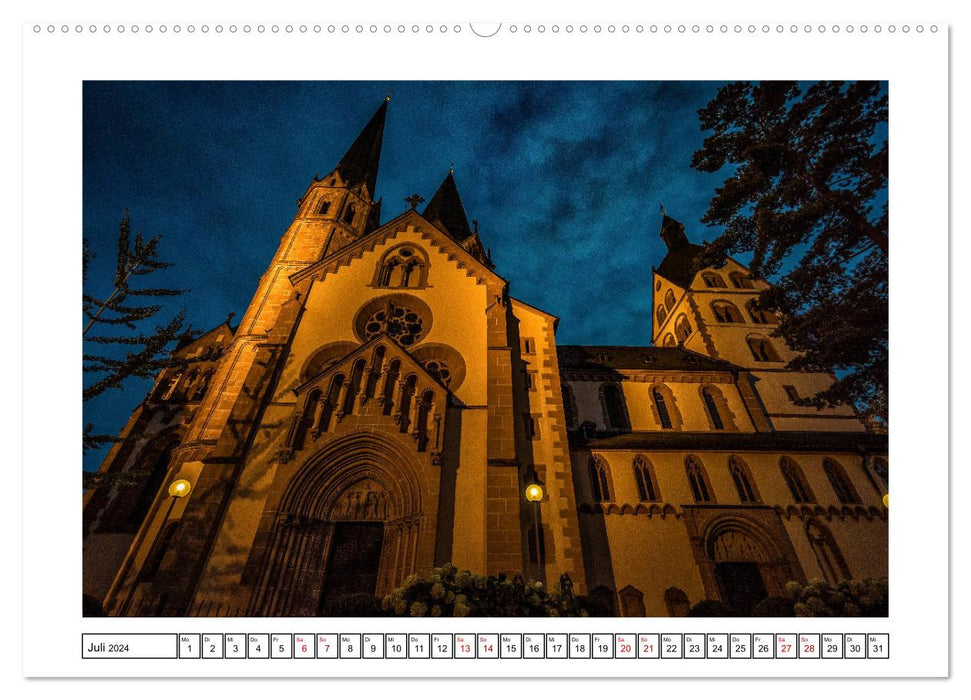 Marienkirche Gelnhausen (CALVENDO Premium Wandkalender 2024)