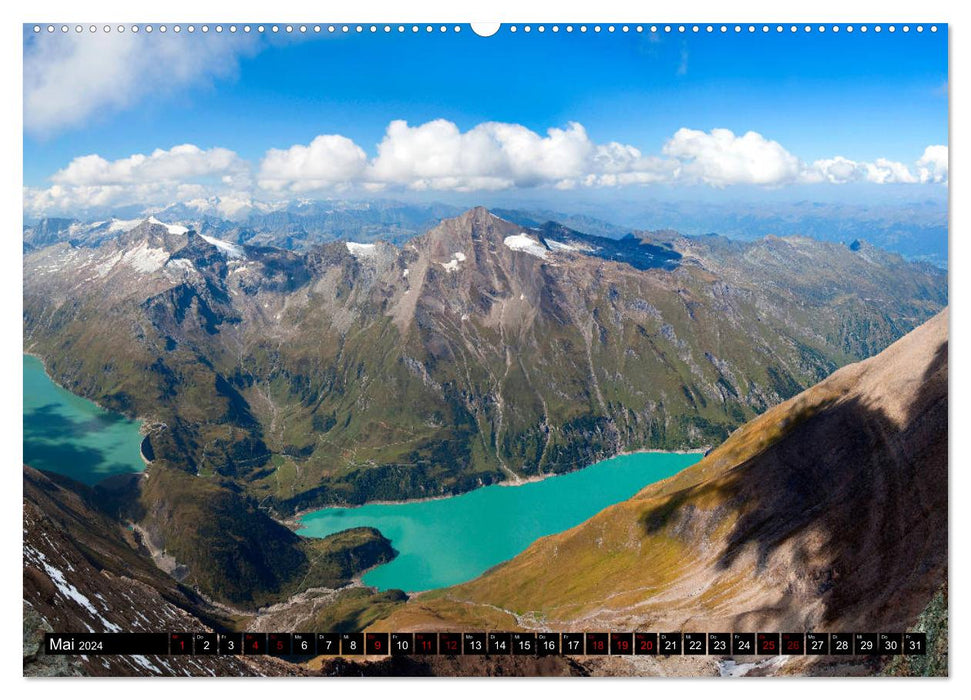 Danse des ombres en montagne (Calendrier mural CALVENDO 2024) 