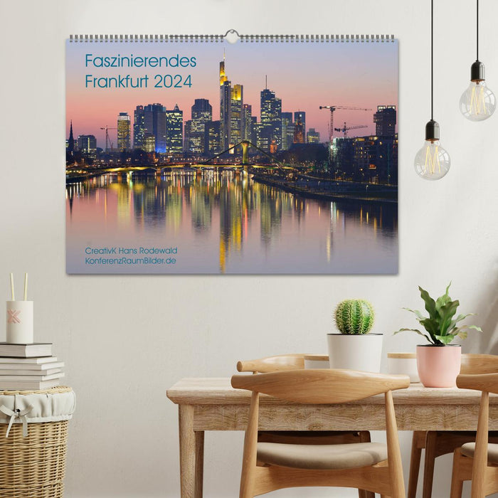 Faszinierendes Frankfurt - Impressionen aus der Mainmetropole (CALVENDO Wandkalender 2024)