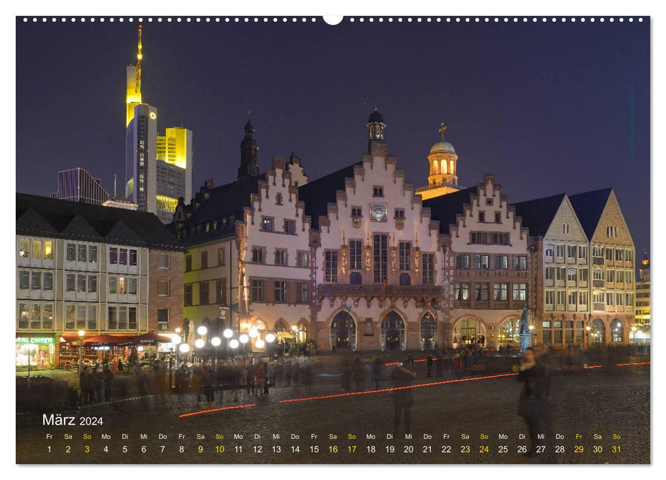 Faszinierendes Frankfurt - Impressionen aus der Mainmetropole (CALVENDO Wandkalender 2024)