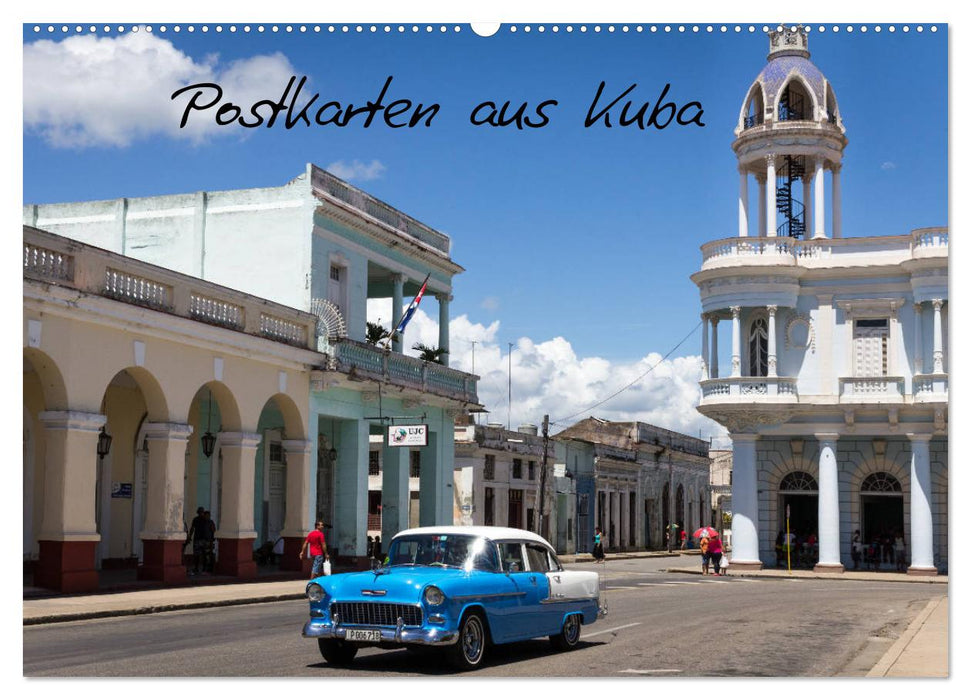 Postkarten aus Kuba (CALVENDO Wandkalender 2024)