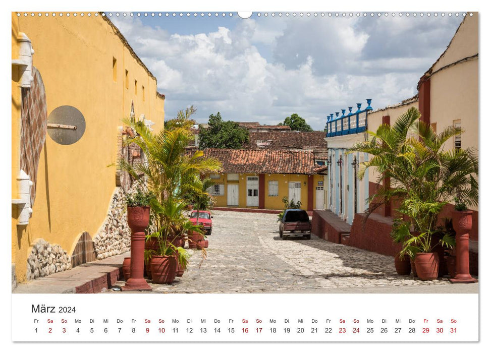 Cartes postales de Cuba (calendrier mural CALVENDO 2024) 