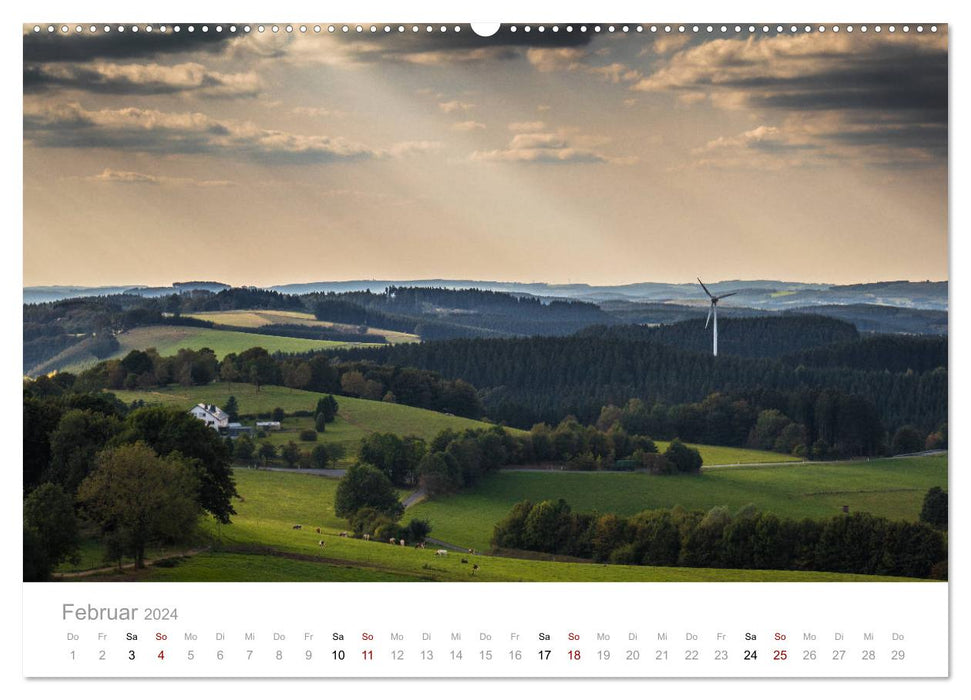 Magnifique Sauerland (Calendrier mural CALVENDO Premium 2024) 