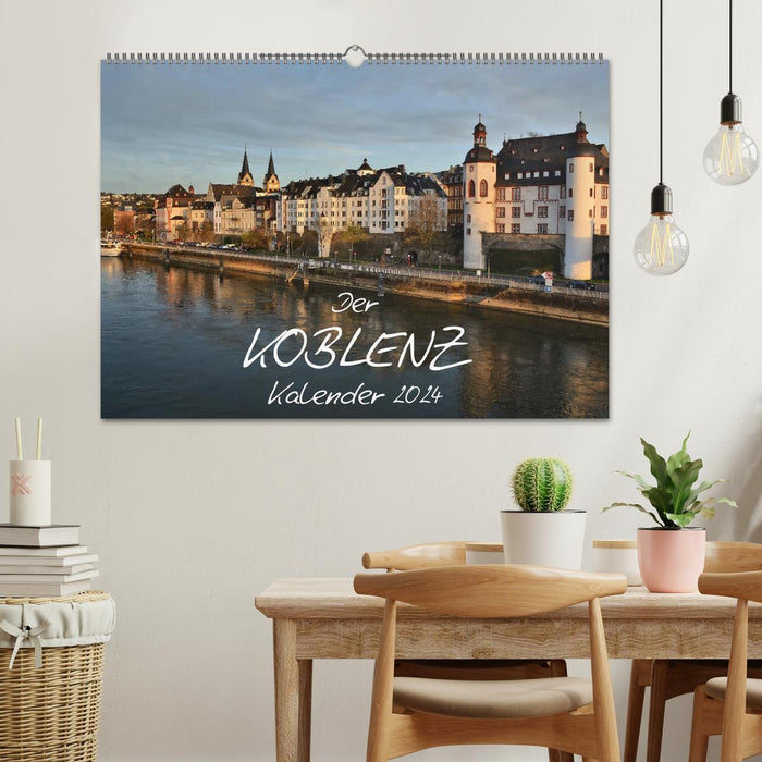 The Koblenz calendar (CALVENDO wall calendar 2024) 