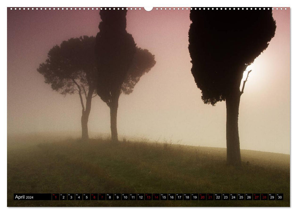 Toskana - Inseln im Nebel (CALVENDO Wandkalender 2024)