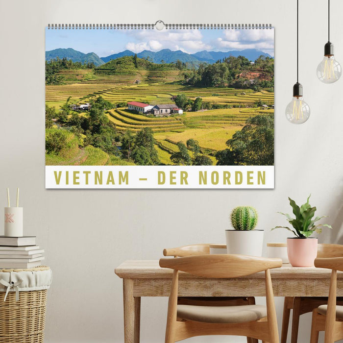 Vietnam - The North (CALVENDO wall calendar 2024) 