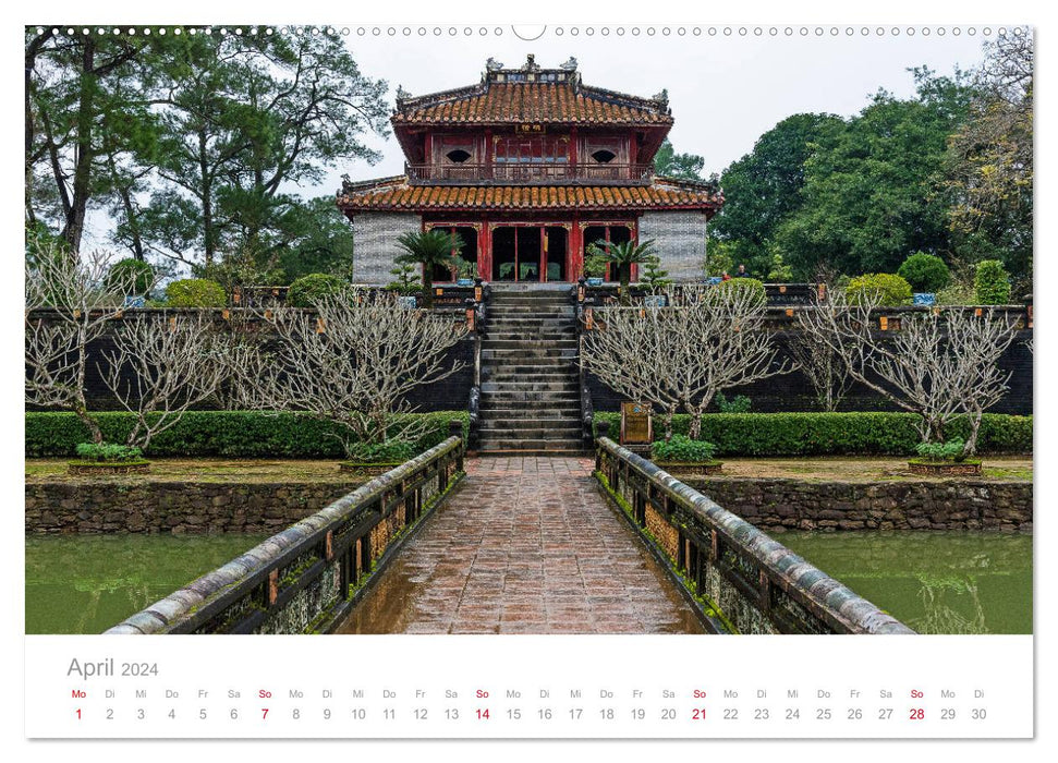 Vietnam - The North (CALVENDO wall calendar 2024) 