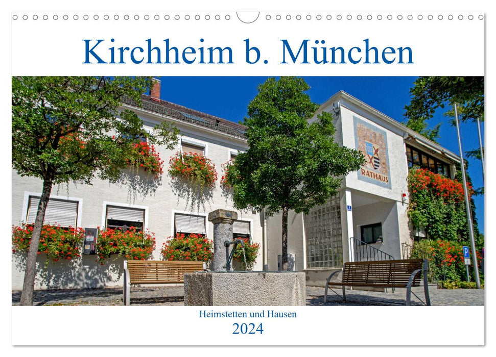 Kirchheim near Munich (CALVENDO wall calendar 2024) 
