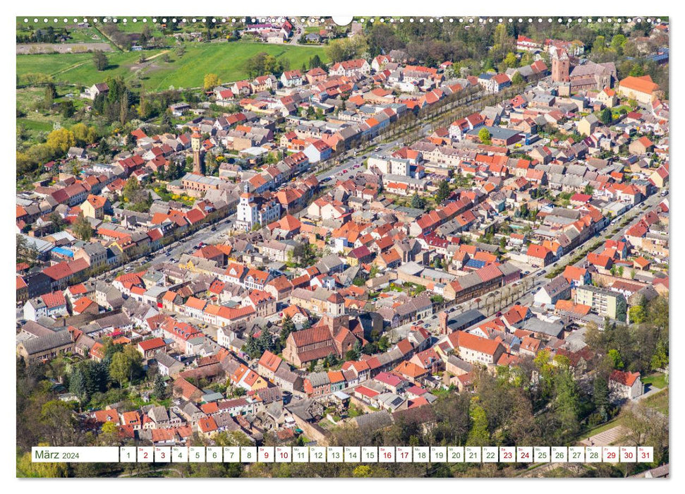 Le Fläming vu du ciel (calendrier mural CALVENDO 2024) 